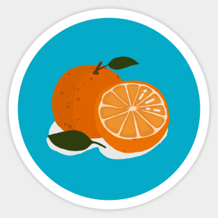 Orange Sticker